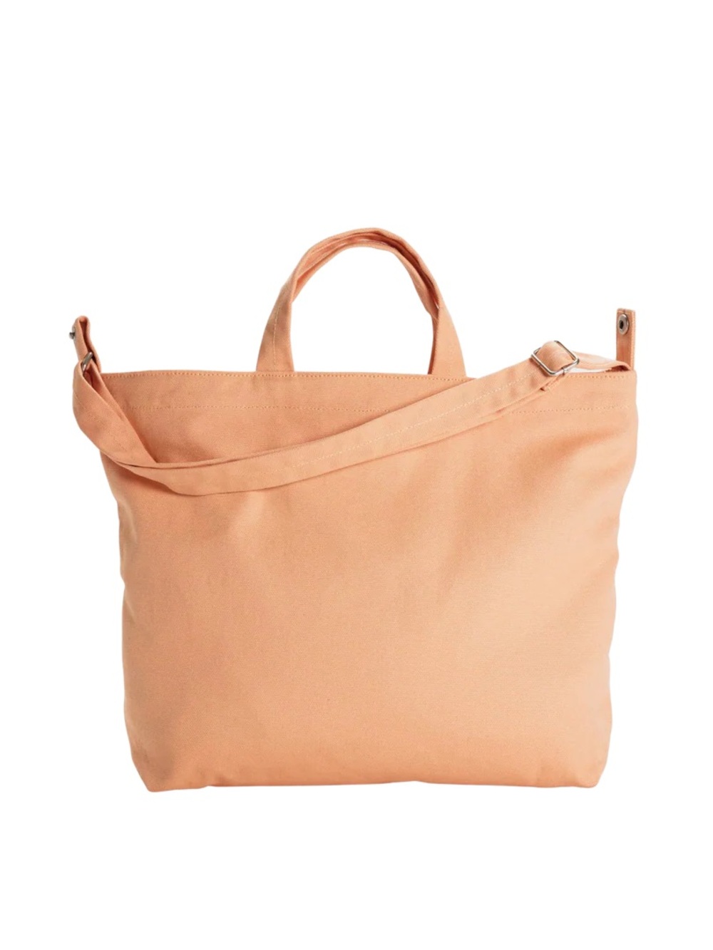 Canvas Tote Bag in Peach